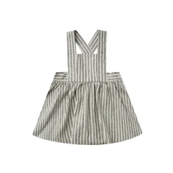 Rylee And Cru Overalls & Jumpsuits> Pinafore Dress Railroad Stripe