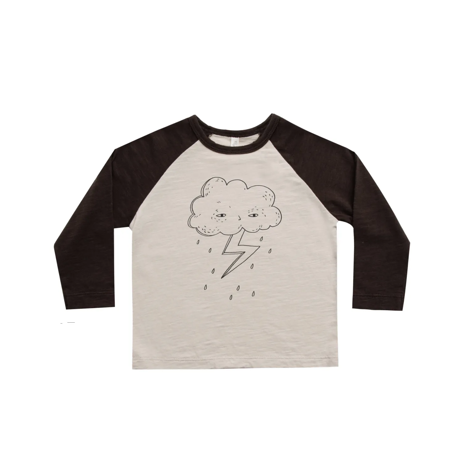 Rylee And Cru Blouses> Raglan Tee Vintage Black