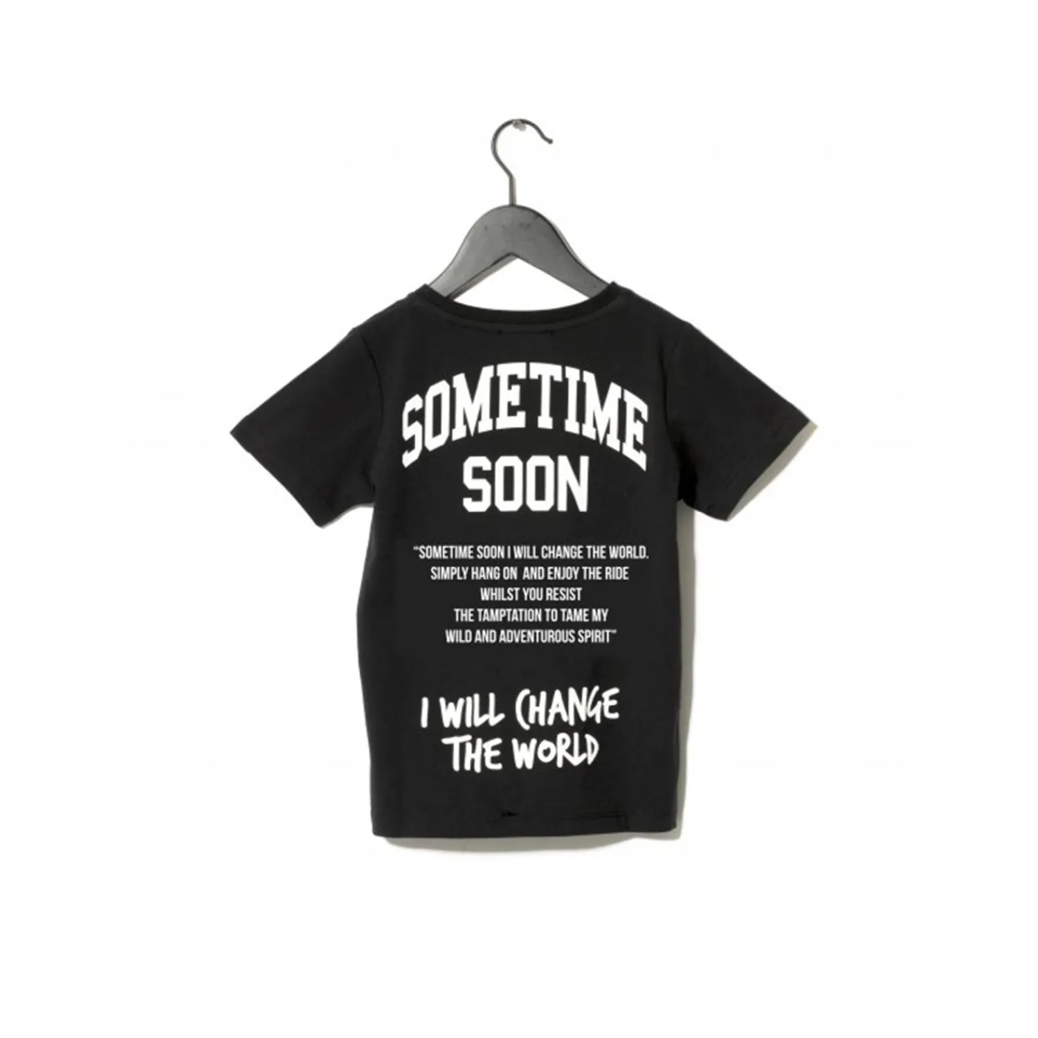 Sometime Soon T Shirts> Dimas T-Shirt Black
