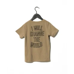 Sometime Soon T Shirts> Revolution T-Shirt Brown