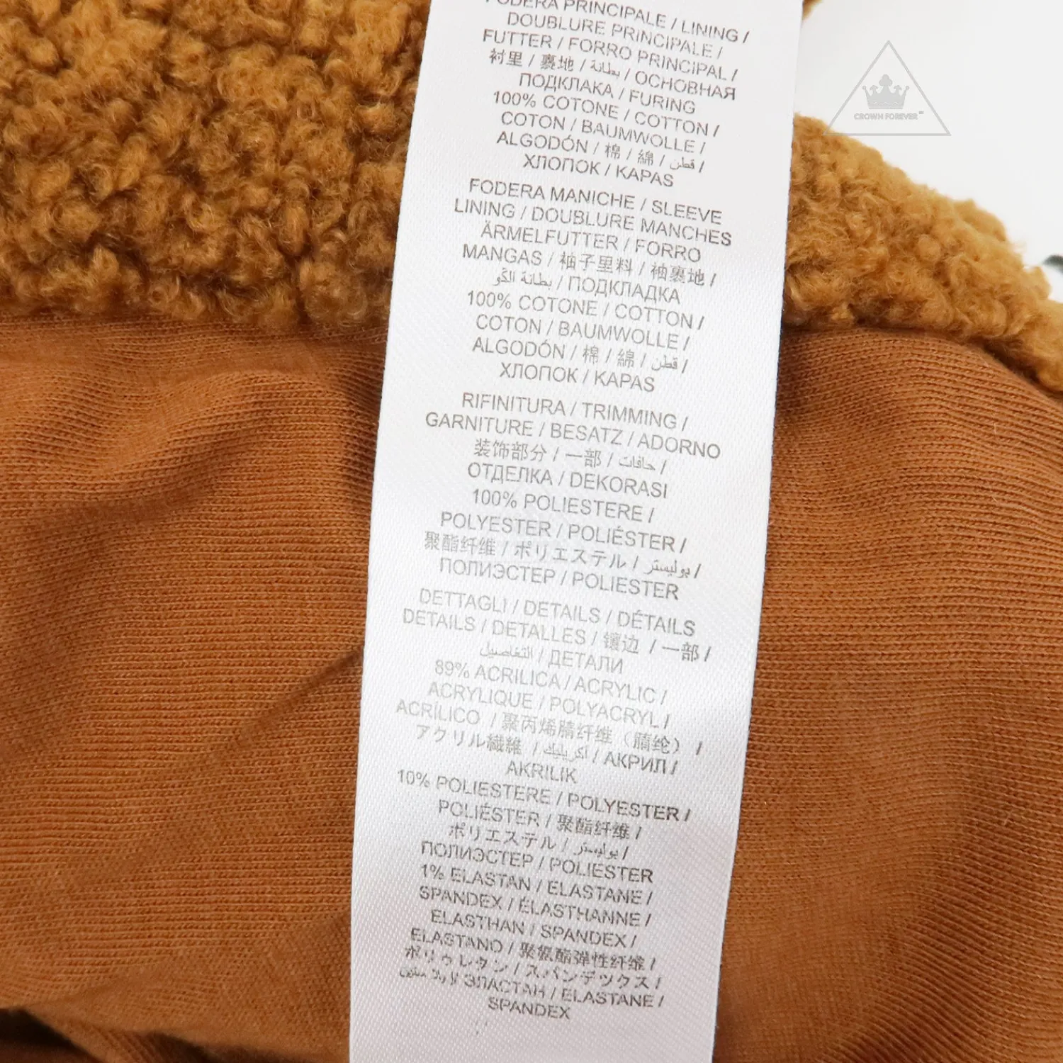 Stella McCarney Kids Jackets>Stella Mccartney Kids Baby Boy Teddy Jacket With Patches Brown