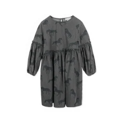 Stella McCarney Kids Overalls & Jumpsuits>Stella Mccartney Kids Bleached Horses Chambray Dress