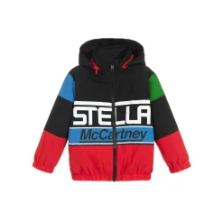 Stella McCarney Kids Jackets>Stella Mccartney Kids Boys Black Logo Jacket