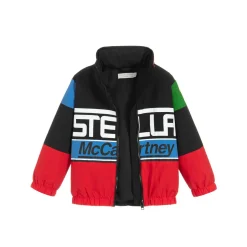 Stella McCarney Kids Jackets>Stella Mccartney Kids Boys Black Logo Jacket