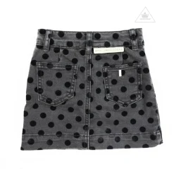 Stella McCarney Kids Dresses>Stella Mccartney Kids Girl Flock Dot Denim Skirt * Final Sale
