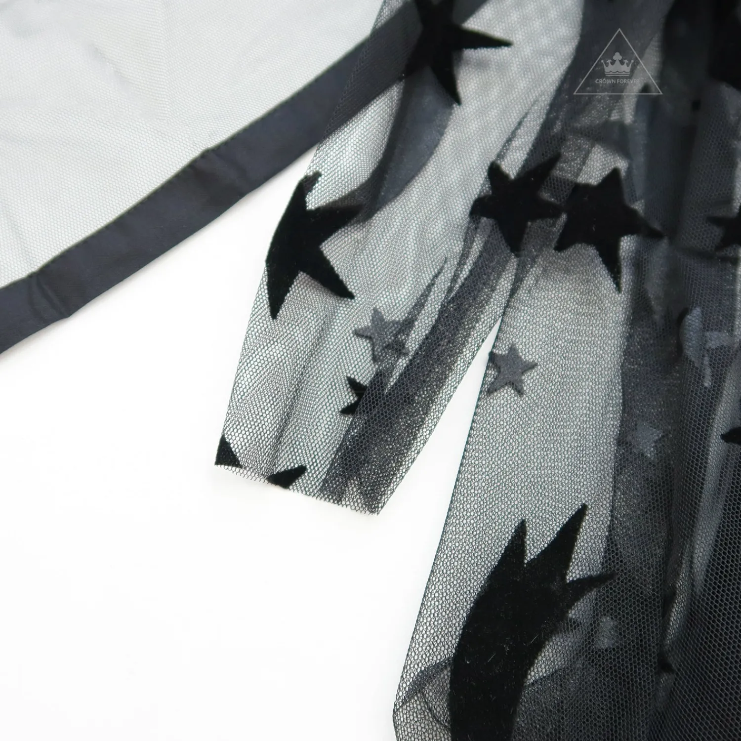 Stella McCarney Kids Overalls & Jumpsuits>Stella Mccartney Kids Girl Long Sleeve Flock Stars Tulle Dress Black