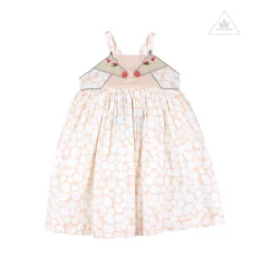 Stella McCarney Kids Overalls & Jumpsuits>Stella Mccartney Kids Girl Thin Strap Giraffe Spots Dress