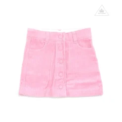Stella McCarney Kids Dresses>Stella Mccartney Kids Girl Jumbo Cord Skirt Pink