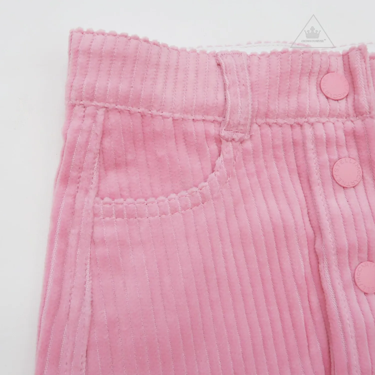 Stella McCarney Kids Dresses>Stella Mccartney Kids Girl Jumbo Cord Skirt Pink