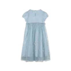 Stella McCarney Kids Overalls & Jumpsuits>Stella Mccartney Kids Silver Stars Tulle Dress