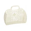 Sun Jellies Face Masks> Retro Basket (Large) Cream
