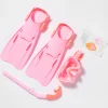 SUNNYLIFE Face Masks> Kids Dive Set Medium Sea Seeker Strawberry