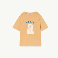 The Animals Observatory Long Sleeve T Shirts> Brown Rooster Otter Oversize T-Shirt