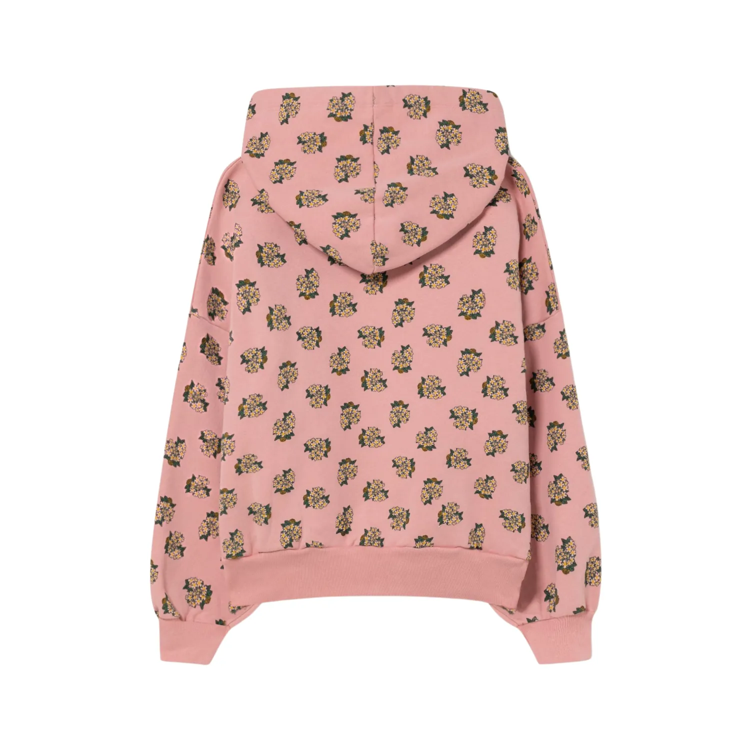 The Animals Observatory Hoodies> Beaver Sweatshirt Pink Flowers