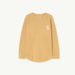 The Animals Observatory Blouses> Brown Anteater Long Sleeve T-Shirt