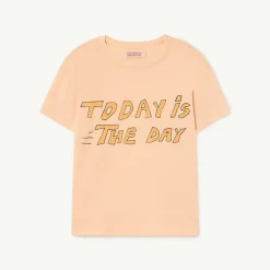 The Animals Observatory Long Sleeve T Shirts> Beige Rooster T-Shirt