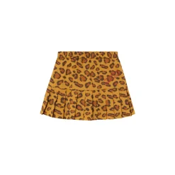 The Animals Observatory Dresses> Bird Kids Skirt Yellow Leopard