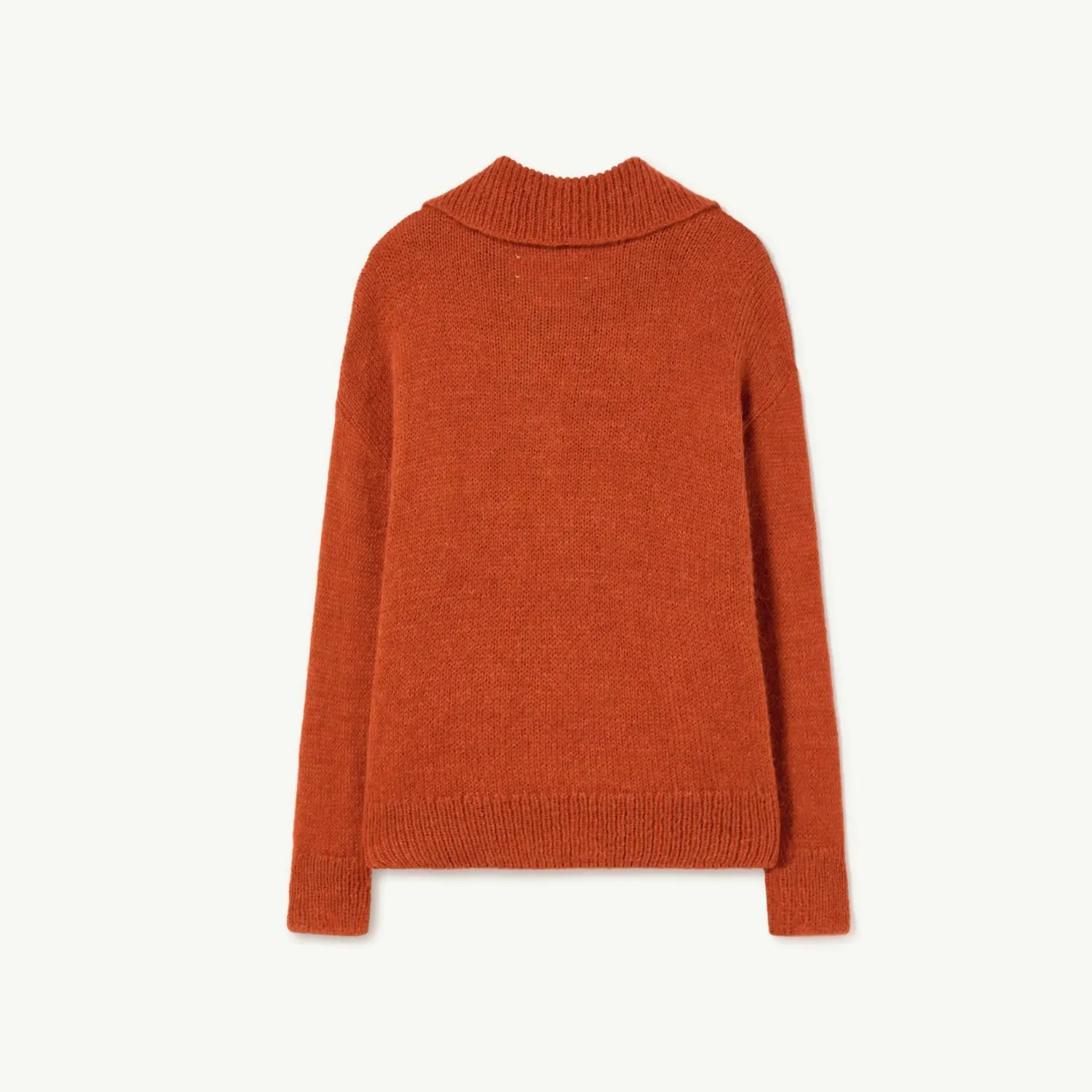 The Animals Observatory Face Masks> Deep Orange Raven Sweater