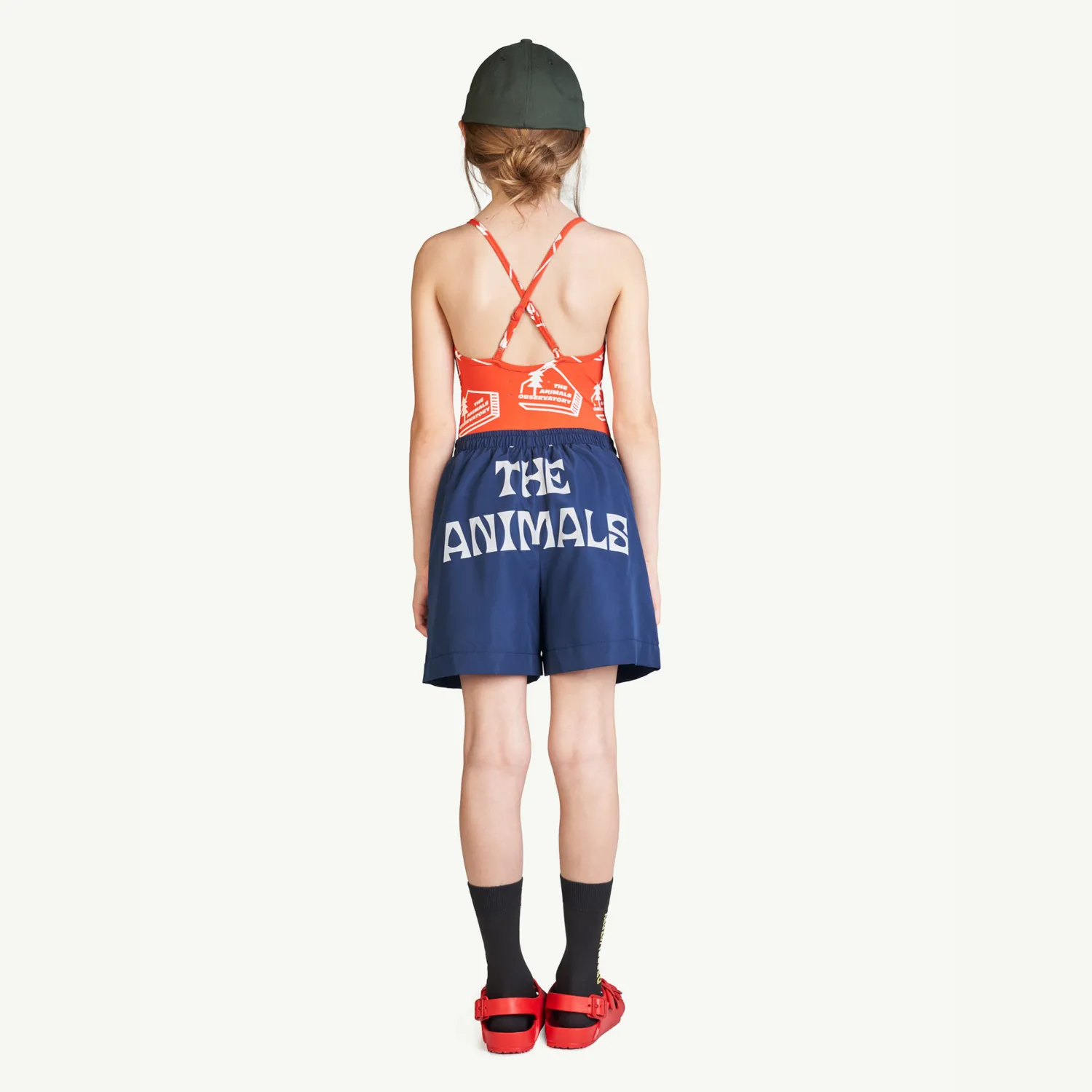 The Animals Observatory Face Masks> Navy The Animals Puppy Swimsuit
