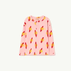 The Animals Observatory Blouses> Pink Whistler Long Sleeve T-Shirt