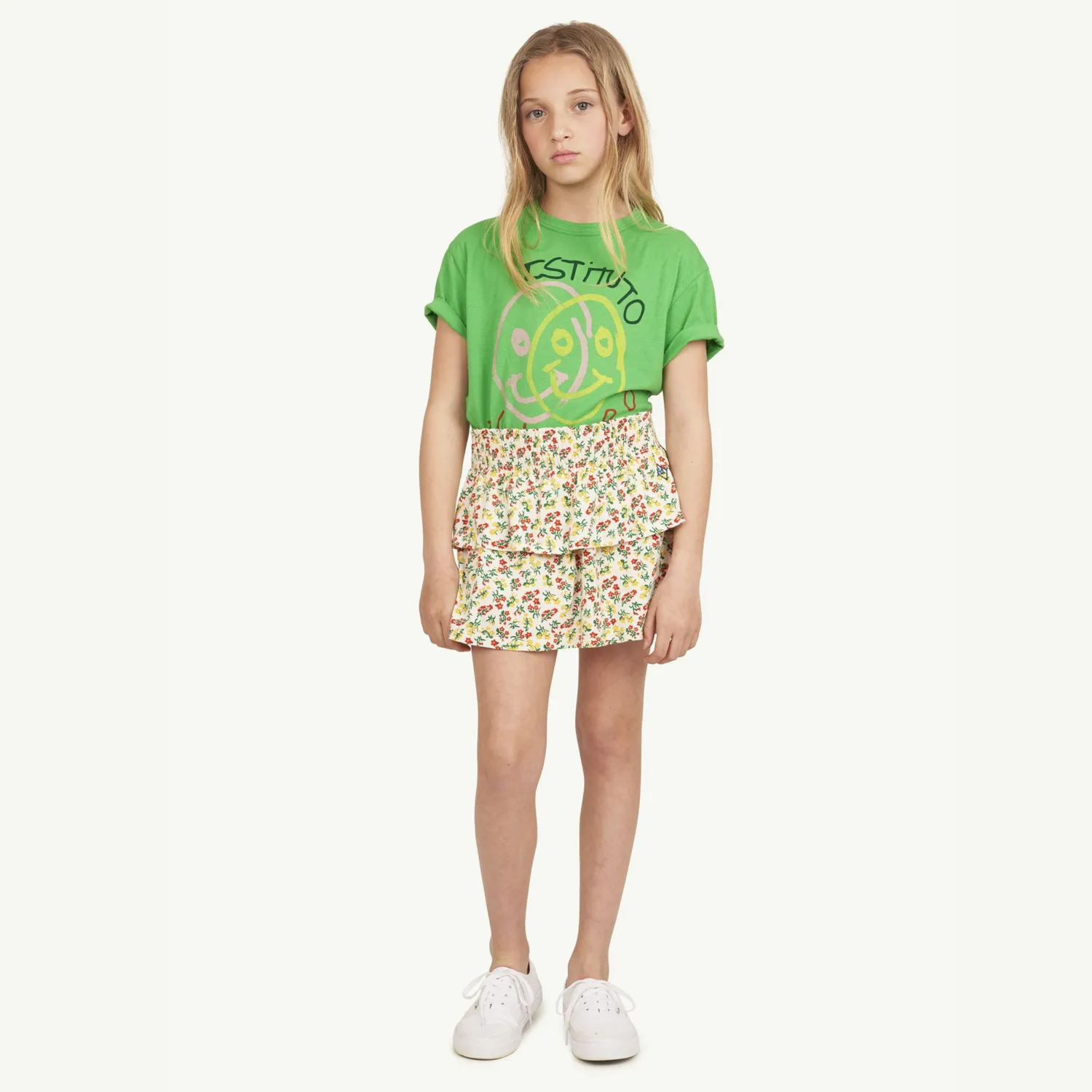 The Animals Observatory Dresses> White Kiwi Skirt