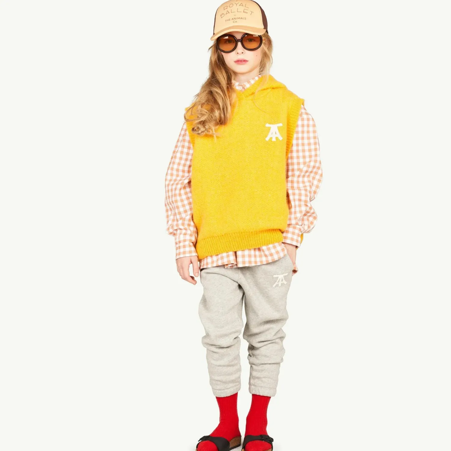 The Animals Observatory Face Masks> Yellow Yak Vest