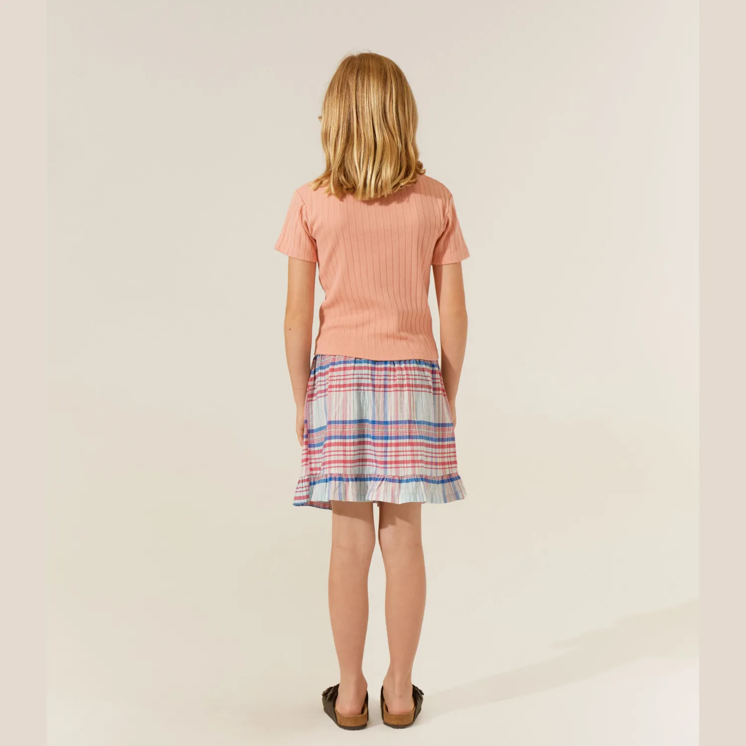 The Campamento Dresses> Multicolour Checked Skirt