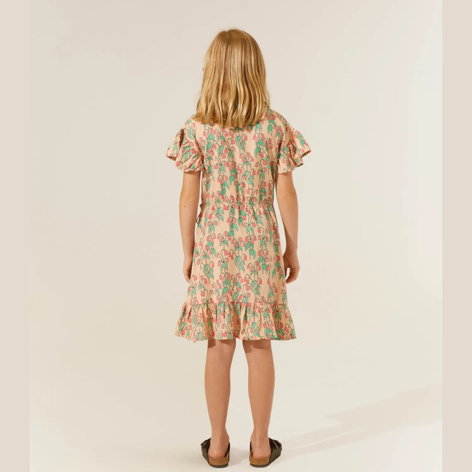 The Campamento Overalls & Jumpsuits> Peach Flowers Dress