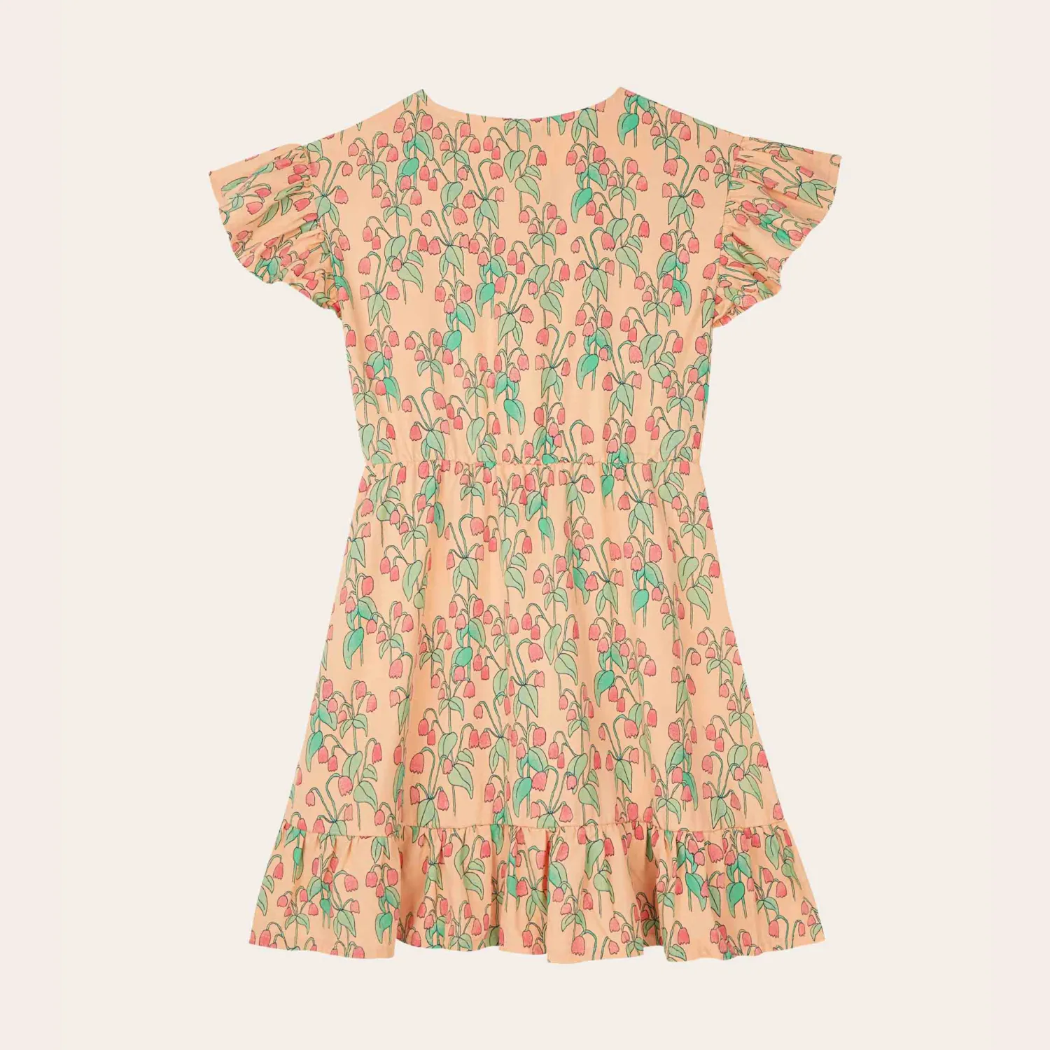 The Campamento Overalls & Jumpsuits> Peach Flowers Dress