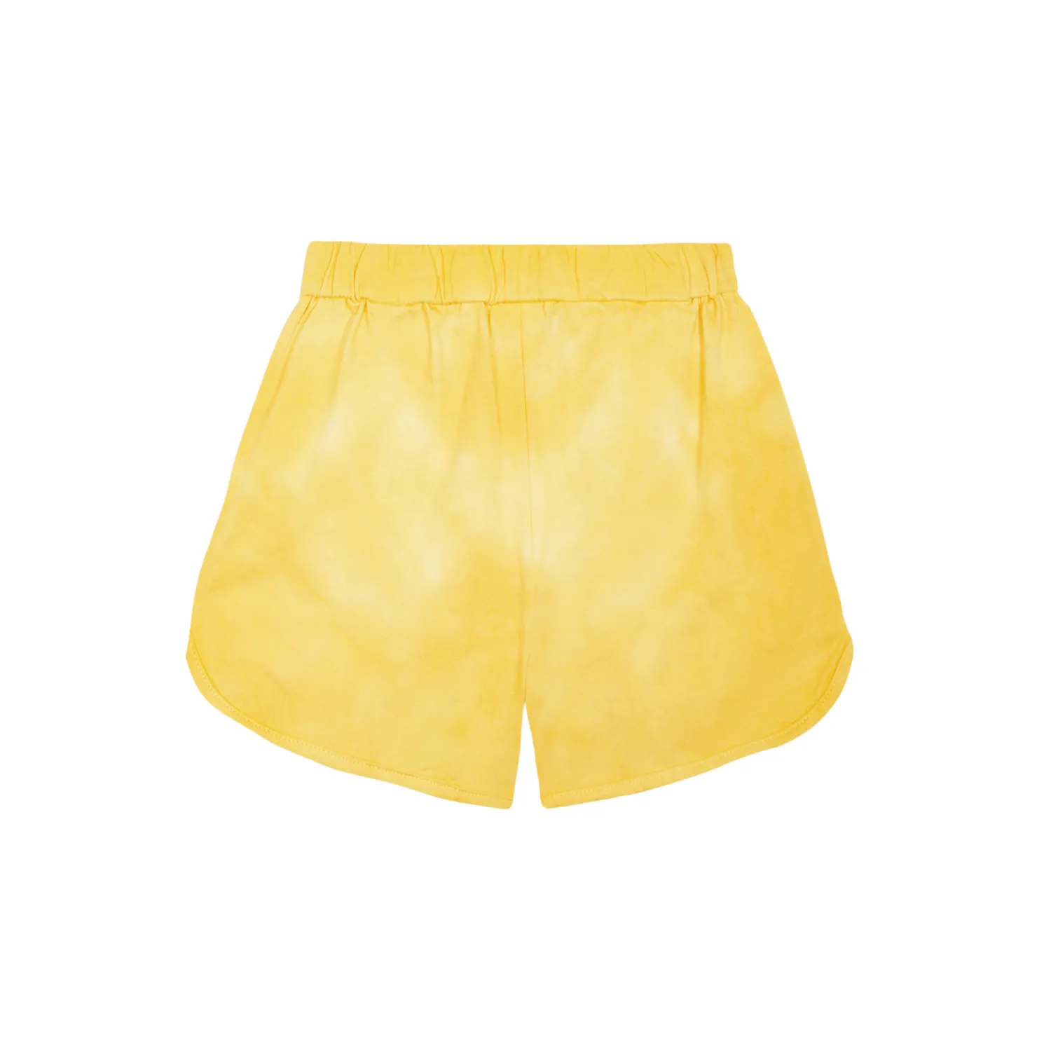 The Campamento Shorts> Yellow Tie Dye Shorts