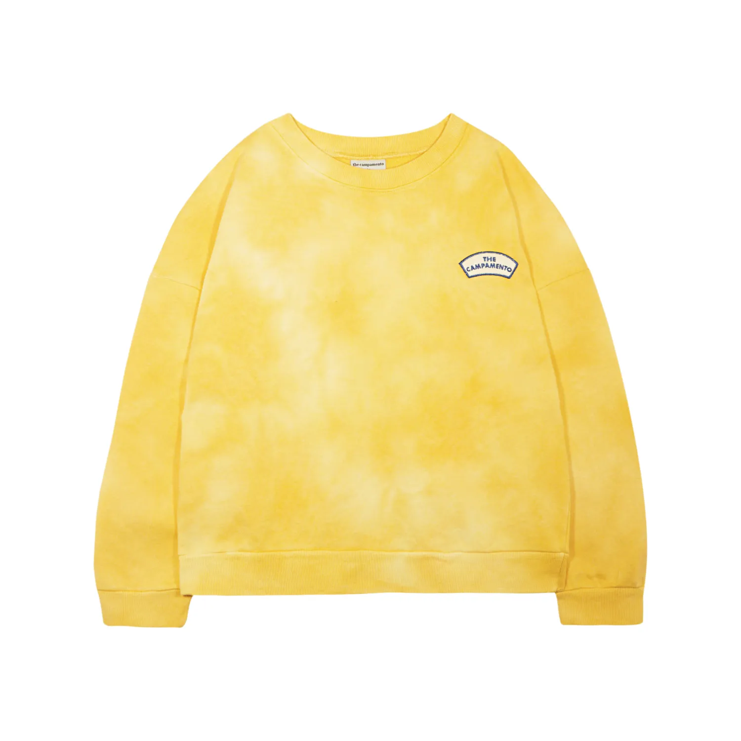 The Campamento Sweatshirts> Yellow Tie Dye Sweatshirt