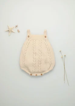 The New Society Rompers> Alice Baby Knit Romper