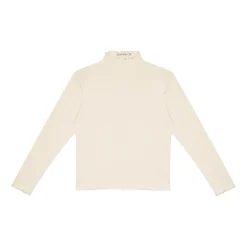 The New Society Blouses> Betsy Long Sleeve Tee Natural
