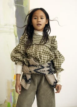 The New Society Skirts> Dominique Blouse