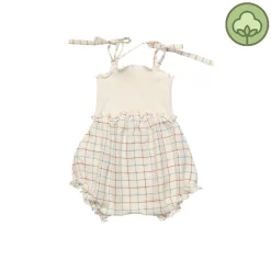 The New Society Rompers> Dylan Baby Bomper