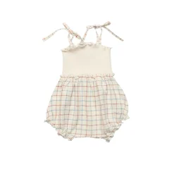 The New Society Rompers> Dylan Baby Bomper