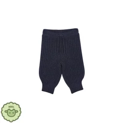 The New Society Pants> Easy Rib Baby Pant Navy