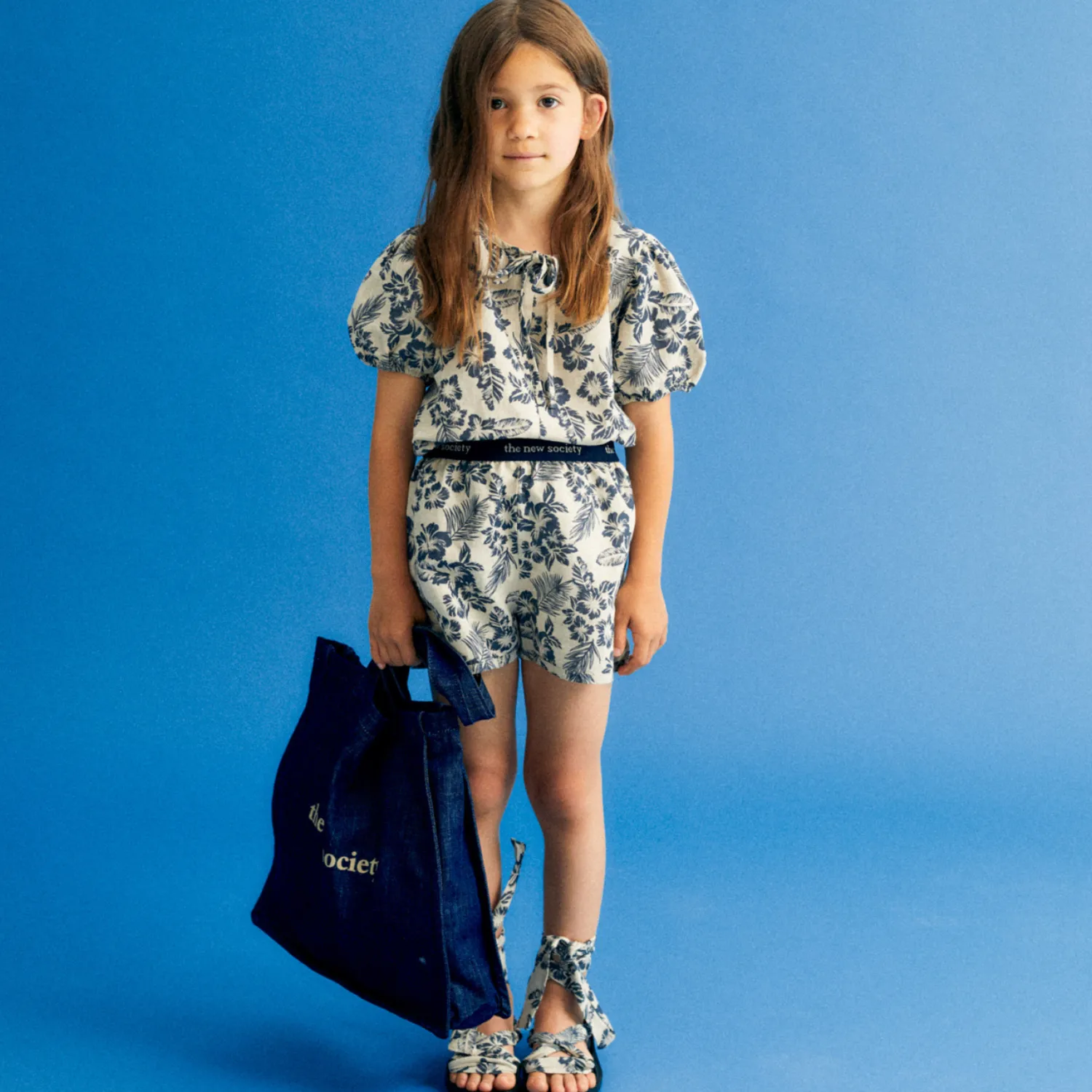 The New Society Skirts> Hibiscus Girl Blouse