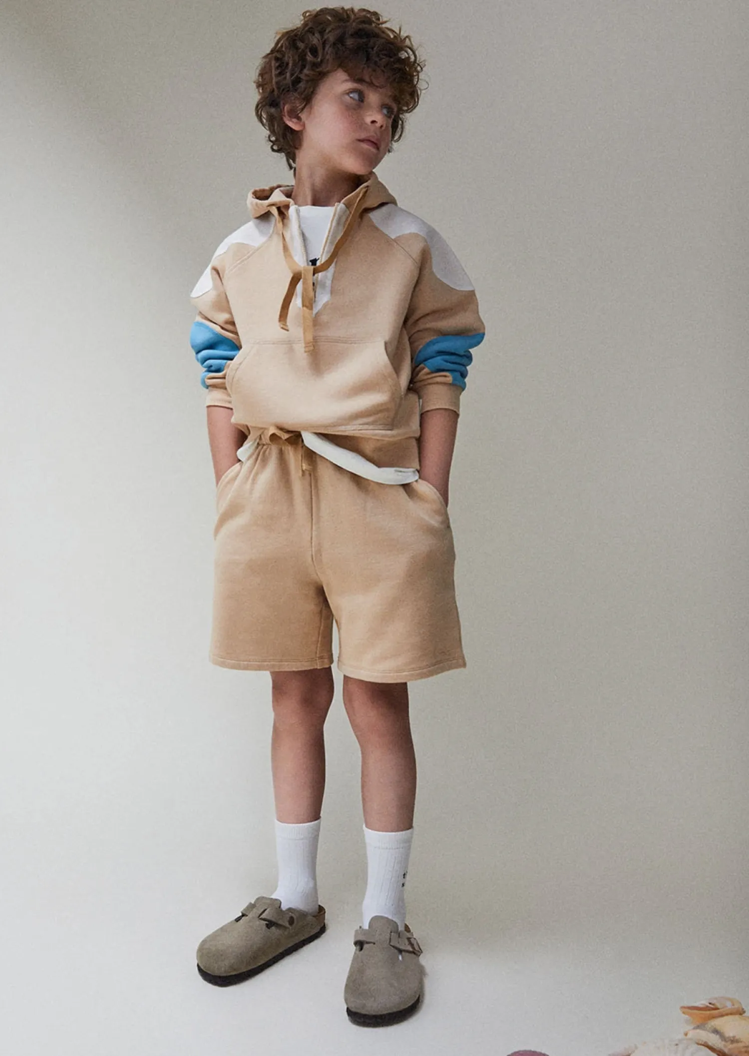 The New Society Jackets> Hugo Bermuda Shorts Camel