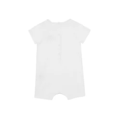 The New Society Rompers> Logo Embroidery Baby Romper