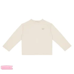 The New Society Blouses> Long Sleeve Tee Natural