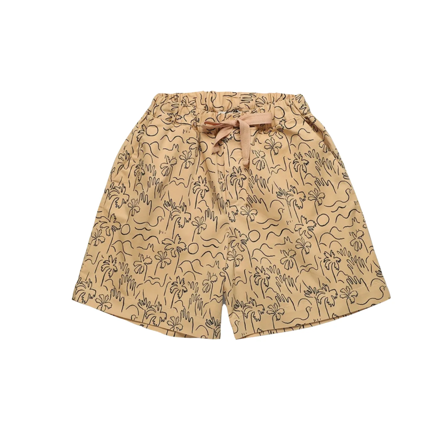 The New Society Shorts> Palm Bermuda Short