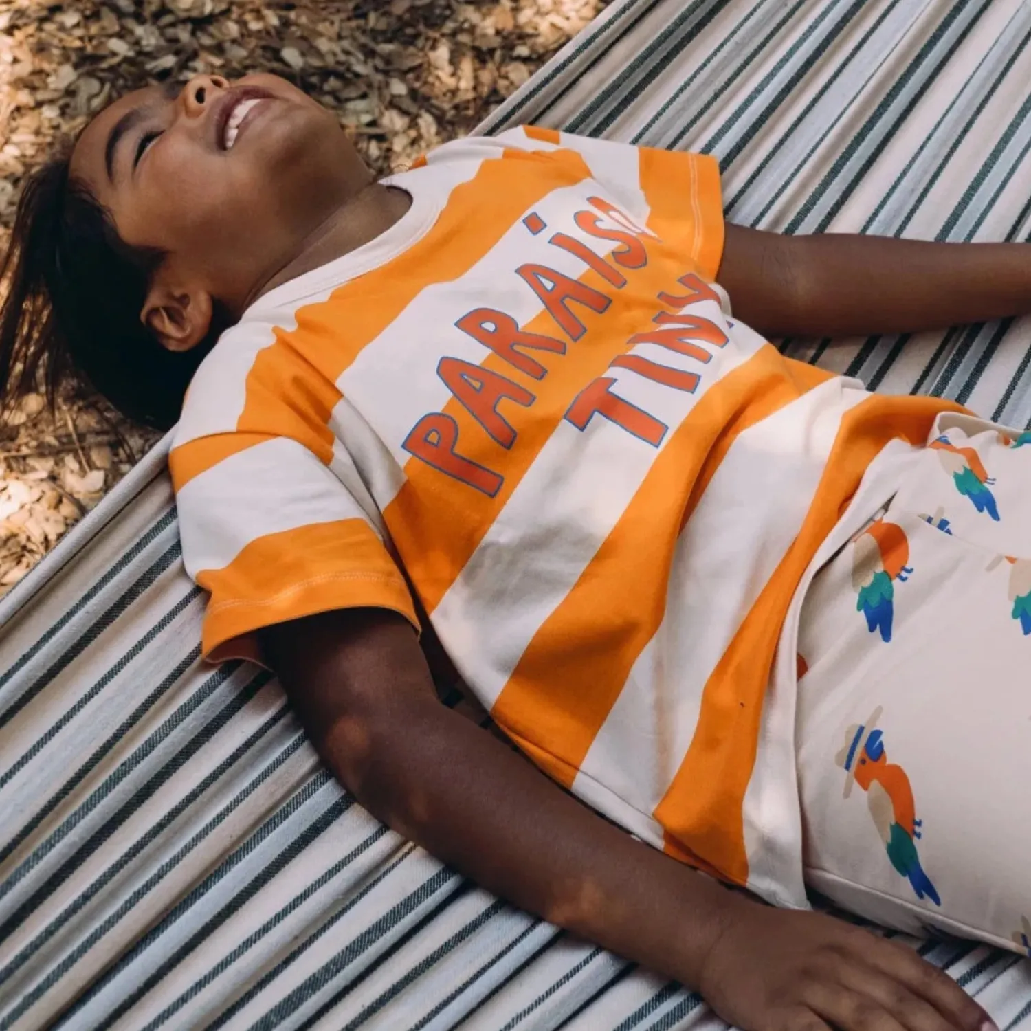 Tiny cottons Long Sleeve T Shirts> Paraiso Tiny Stripes Tee