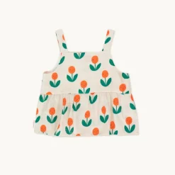 Tiny cottons Face Masks> Peonies Straps Blouse