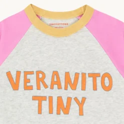 Tiny cottons Long Sleeve T Shirts> Veranito Tiny Color Block Tee