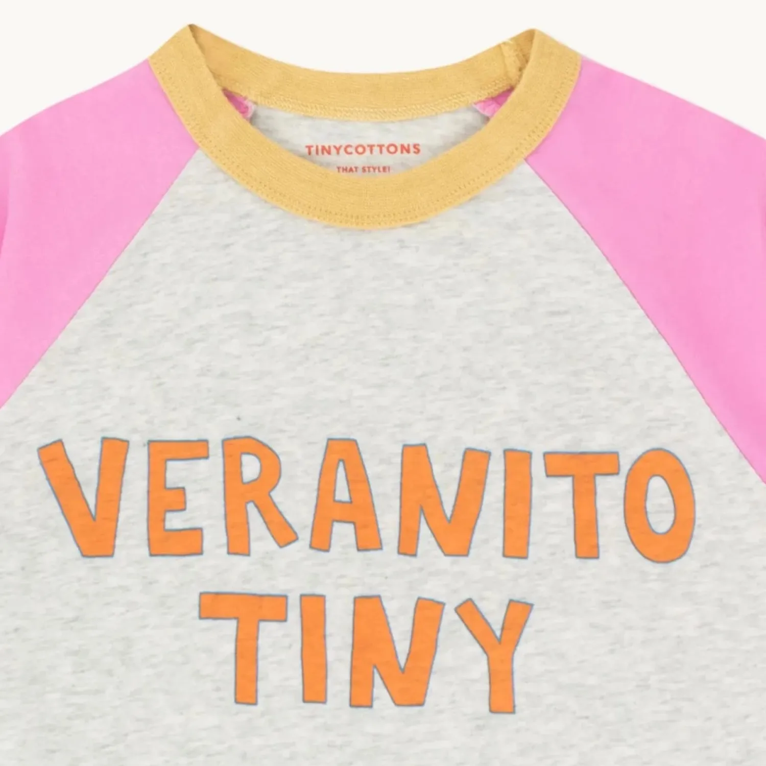 Tiny cottons Long Sleeve T Shirts> Veranito Tiny Color Block Tee