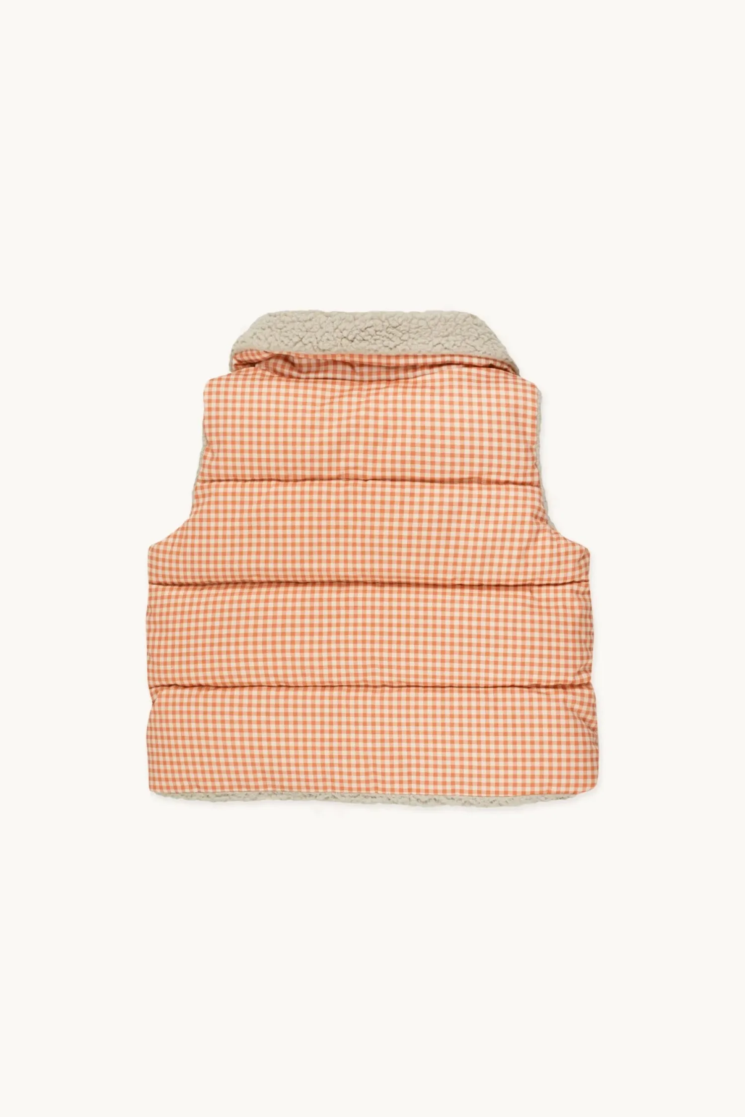 Tiny cottons Face Masks> Vichy Padded Vest