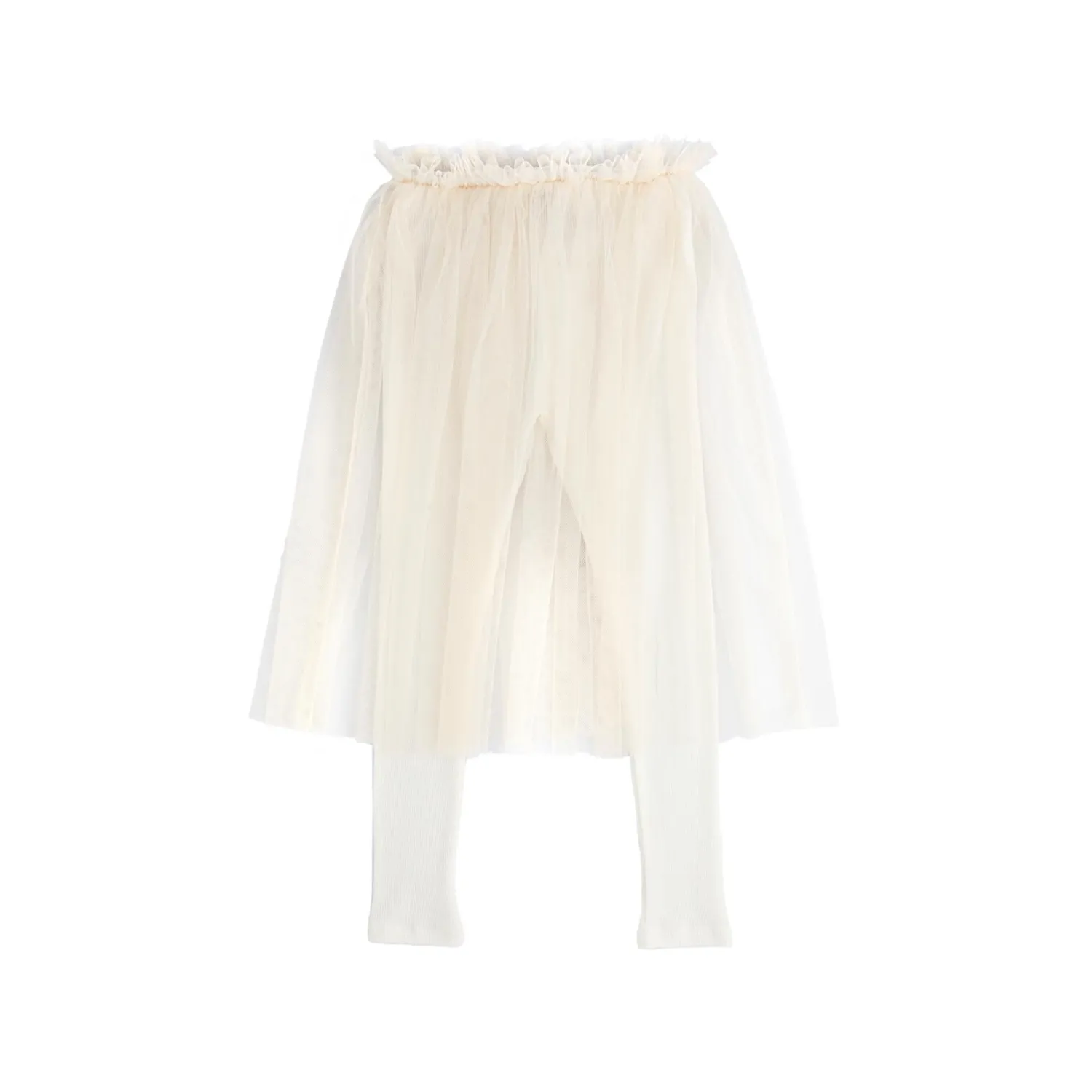 Tocoto Vintage Overalls & Jumpsuits> Tulle Robs Skirt Legging