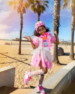 Tutu Du Monde Long Sleeve T Shirts> Barbie Miami Shores Top