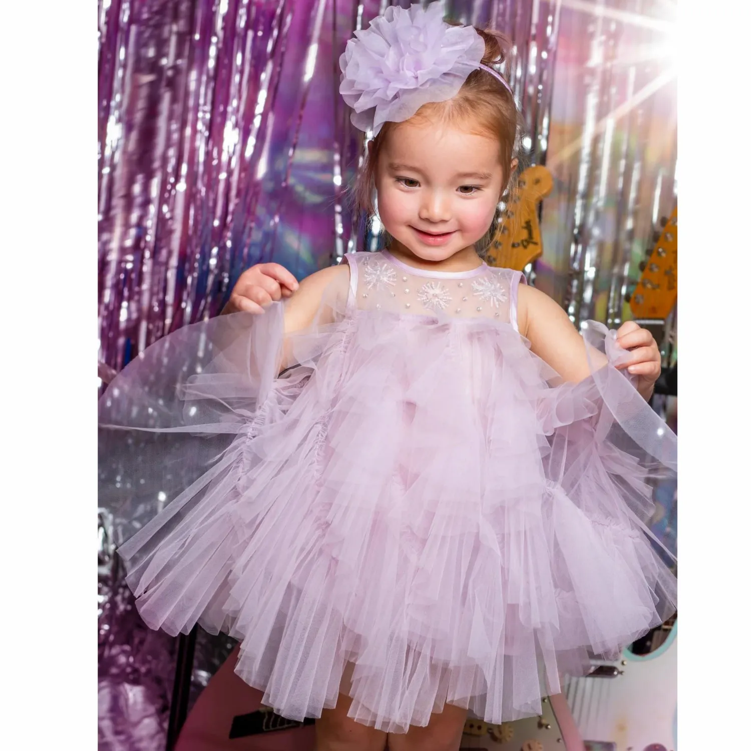Tutu Du Monde Dresses> Pretty In Punk Bebe New Romantic Tulle Dress